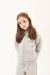 Campera colegial rustico gris