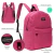 Mochila Urbana Escolar 17" Goodpak Fucsia Liso 35518 - comprar online