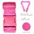 Correa para equipaje rosa 38231 - La Nueve Equipajes