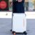 Valija Crossover Lola Mediana Policarbonato Blanco - comprar online