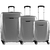 Set de Valijas Crossover Policarbonato Calypso gris - comprar online