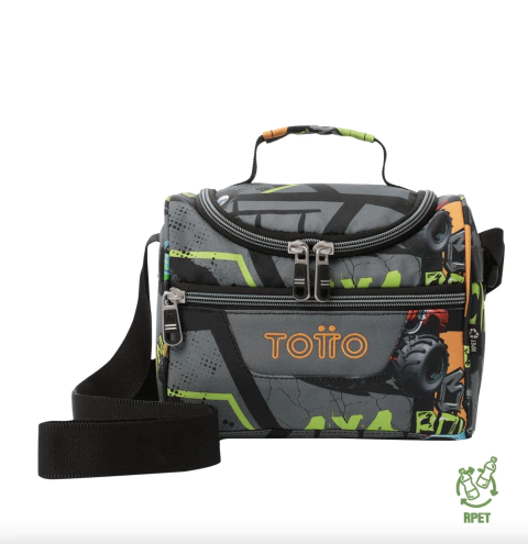 Lonchera Totto Pizarra Autos 7CG