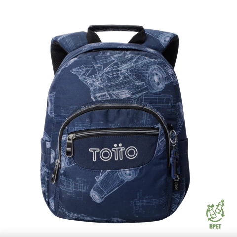 Mochila chica Totto Tempera - comprar online
