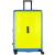 Valija Grande Crossover Compass Policarbonato Azul con Amarillo - comprar online