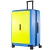 Valija Grande Crossover Compass Policarbonato Azul con Amarillo en internet