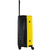 Imagen de Valija Mediana Crossover Compass Policarbonato Negro con Amarillo