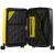 Set de Valijas Crossover Policarbonato Compass Negro con Amarillo - tienda online