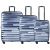 Set de Valijas Crossover Policarbonato Cynthia Celeste S M L