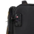 Valija Crossover Grande de tela liviana 3,3 kg Fusion Negro Con Naranja - La Nueve Equipajes