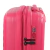 Valija Crossover Mediana Rigida Isabel 24" Polipropileno Fucsia - La Nueve Equipajes