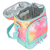 Lunchera Térmica Xtrem Ranger Rainbow Tie Die Rosa Aqua - La Nueve Equipajes