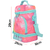 Lunchera Térmica Xtrem Ranger Rainbow Tie Die Rosa Aqua - tienda online