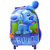 Mochila con carro 12" Las Pistas de Blue Cresko BL105