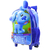 Mochila con carro 12" Las Pistas de Blue Cresko BL105 - La Nueve Equipajes