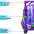 Imagen de Mochila con carro 12" Las Pistas de Blue Cresko BL104