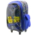 Mochila con carro Batman grande 18" Cresko LJ307 Azul - comprar online
