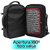 Mochila Crossover De Viaje Lyra Engomada Negro en internet