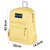 Mochila Jansport Cross Town Urbana 26lts Poliester Reciclado PALE BANANA JS0A47LW85X - La Nueve Equipajes