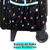 Mochila con carro Xtrem Run gato negro 147874-D094 - La Nueve Equipajes