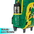 Mochila con carro primer grado Xtrem Lincoln Green Dino