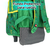 Mochila con carro primer grado Xtrem Lincoln Green Dino en internet