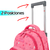 Mochila con carro primer grado Xtrem Lincoln Pink Cat - comprar online