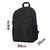 Mochila xtrem mujer negro liso Linx Portanotebook 15,6" 147379-1041 - La Nueve Equipajes