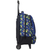 Mochila con carro Xtrem Run Dinosaurio Azul 143585-9821 en internet