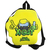 Mochila Zombie Infection infantil Amarillo Cresko OM219 - La Nueve Equipajes