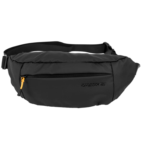 Riñonera Grande Crossover Poliester Engomado Titan 3005 Negro - comprar online