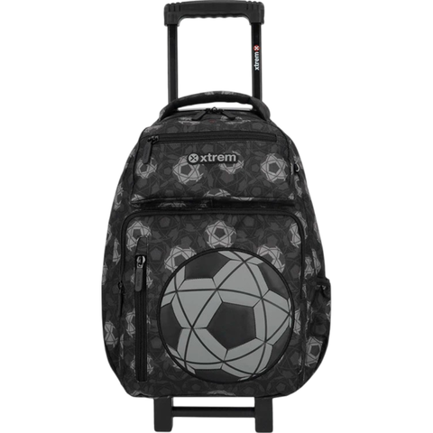 Mochila Con Carro Xtrem Run 155117-A400 Black Football - comprar online