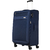 Valija Crossover Semi Rigida Celia Grande 28" Azul Ultra Liviana - La Nueve Equipajes