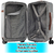 Valija Crossover Grande XL Policarbonato 100 % Gigi SIlver Plateada