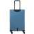Valija Crossover Semi Rigida Gina Mediana 24" Azul - La Nueve Equipajes