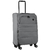Valija Crossover Semi Rigida Gina Mediana 24" Gris - comprar online
