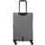 Valija Crossover Semi Rigida Gina Mediana 24" Gris - La Nueve Equipajes