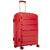 Valija Crossover Rigida Xara Mediana 24" Polipropileno Rojo - comprar online
