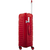 Valija Crossover Rigida Xara Mediana 24" Polipropileno Rojo - La Nueve Equipajes