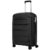 Valija Crossover Rigida Xara Mediana 24" Polipropileno Negro - La Nueve Equipajes