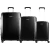 Set de Valija Crossover Vesta Policarbonato Negro S M L