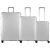 Set de Valija Crossover Vesta Policarbonato Gris S M L