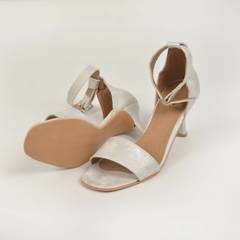 Sandalia Alegra Gris Plata