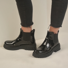 Bota Beatle Charol Negro - Salerno en internet