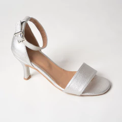Sandalia Alegra Plata Graneado - comprar online