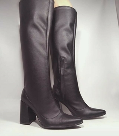 Bota Marbella Gamuzado Negro - comprar online