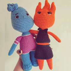 Ember Lumen Amigurumi - Elementos en internet