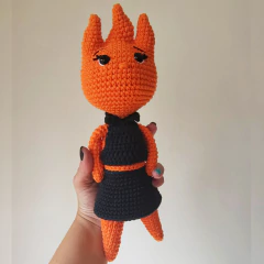 Ember Lumen Amigurumi - Elementos