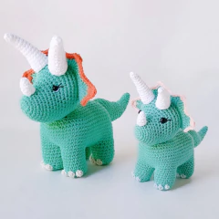 Tripsy Amigurumi Triceratops