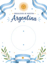 ♥ Tarjeta Escarapela Patria ♥ Imprimir en internet