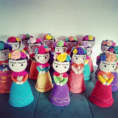 Frida Maceta Amigurumi en internet